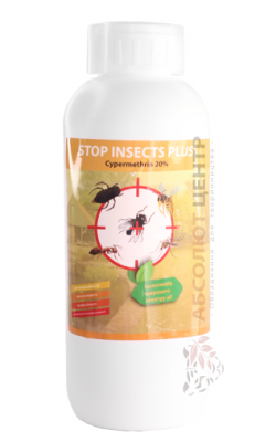 Інсектицид STOP INSECTS PLUS на основі циперметрину 20%